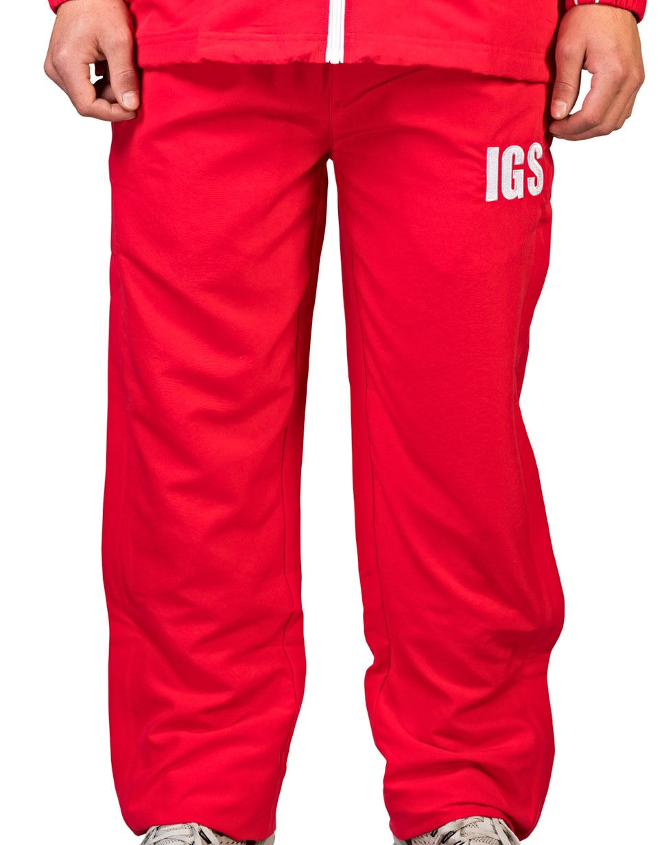 Red Tracksuit Pants